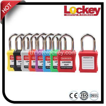 กุญแจล็อคความปลอดภัยพลาสติก ABS Tagout Locklock